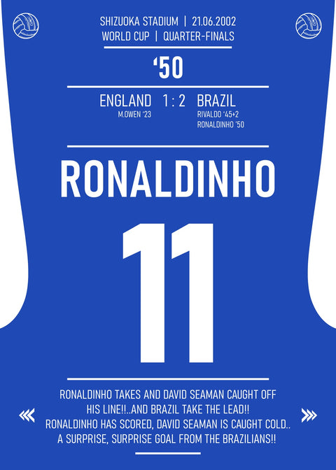 Ronaldinho Brazil Wall Art