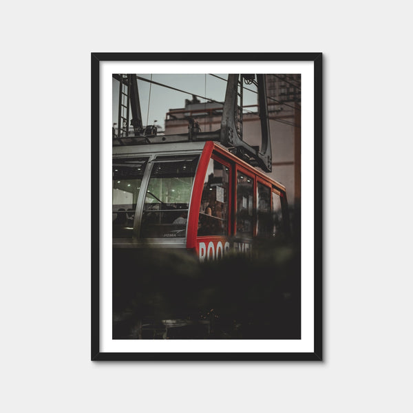 Roosevelt Island Tram Wall Art — Framed Print Format preview