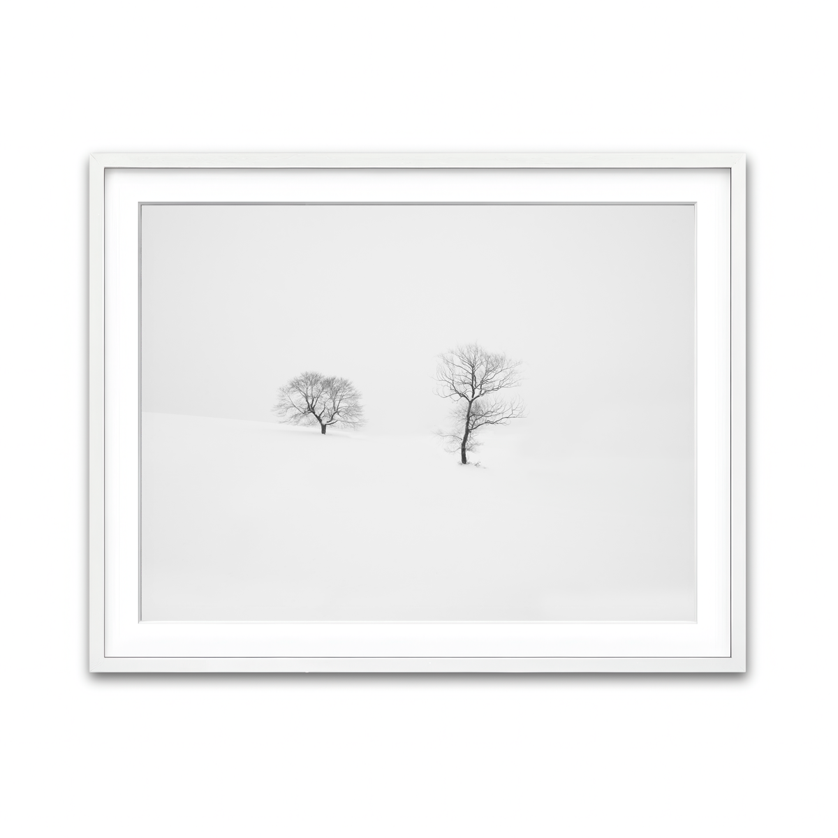Framed Print 4x3 White