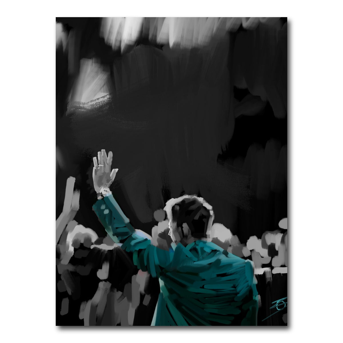 Rory Mcilroy Green Jacket Wall Art