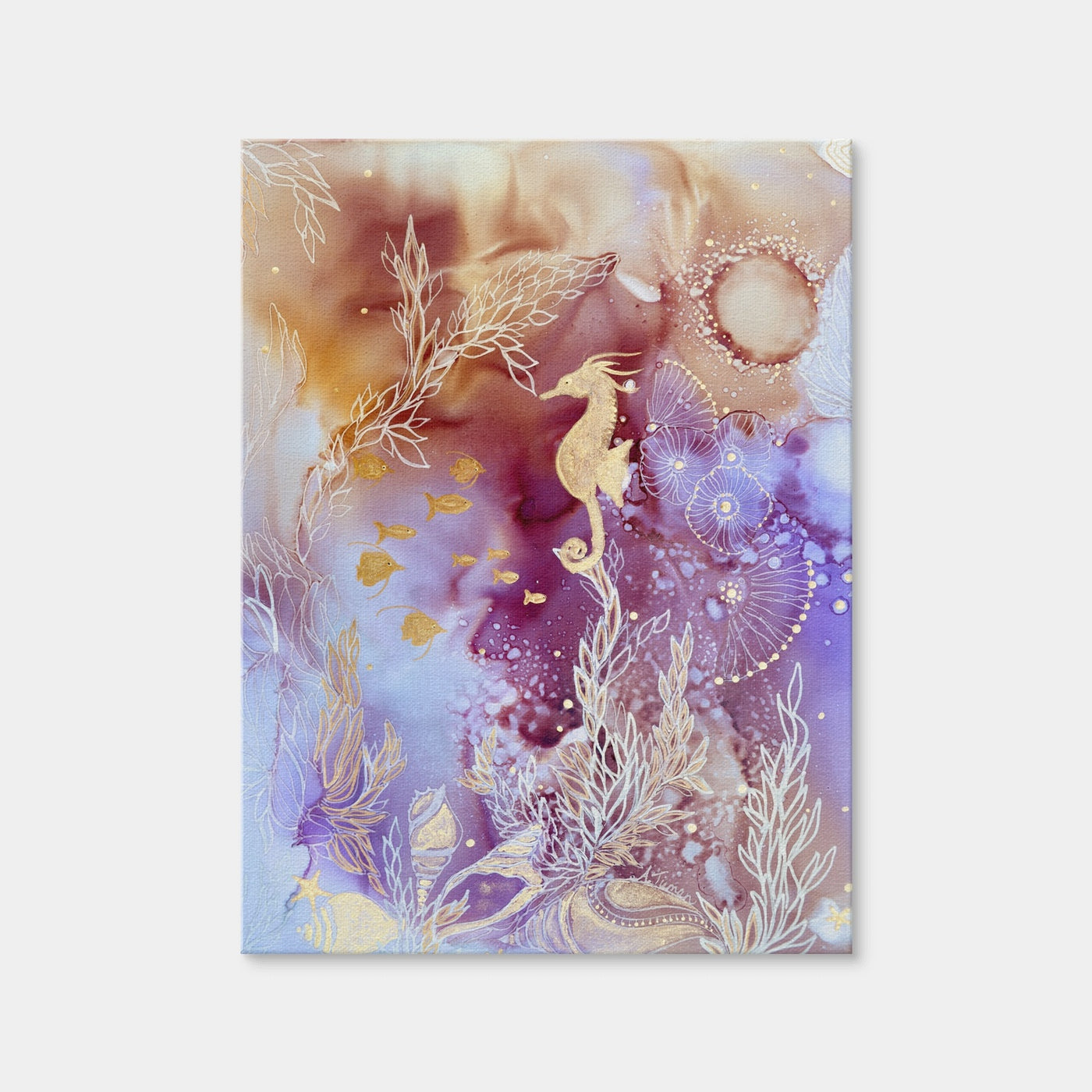 AUTO-MOCKUP WHITE | Rose Quartz Reef | 1 Piece | Gallery Wrap | group=3x4