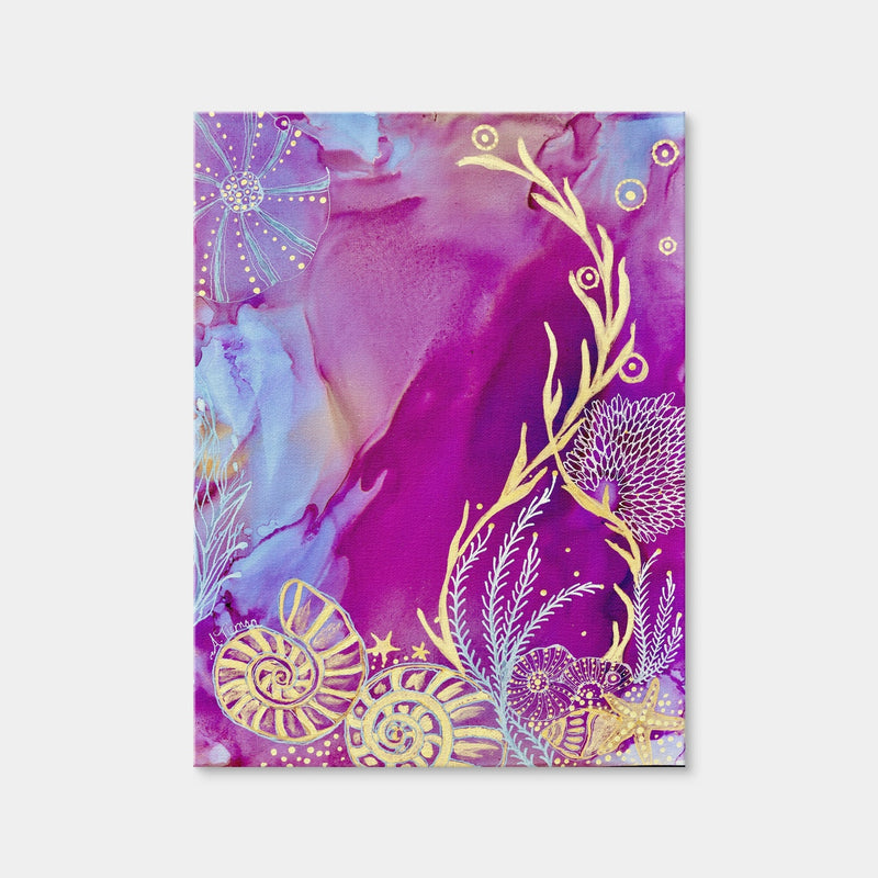 AUTO-MOCKUP WHITE | Rose Quartz Reef ll | 1 Piece | Gallery Wrap Canvas | group=3x4