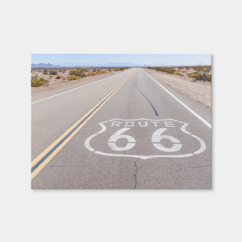 AUTO-MOCKUP WHITE | Route 66 | 1 Piece | Gallery Wrap | group=4x3