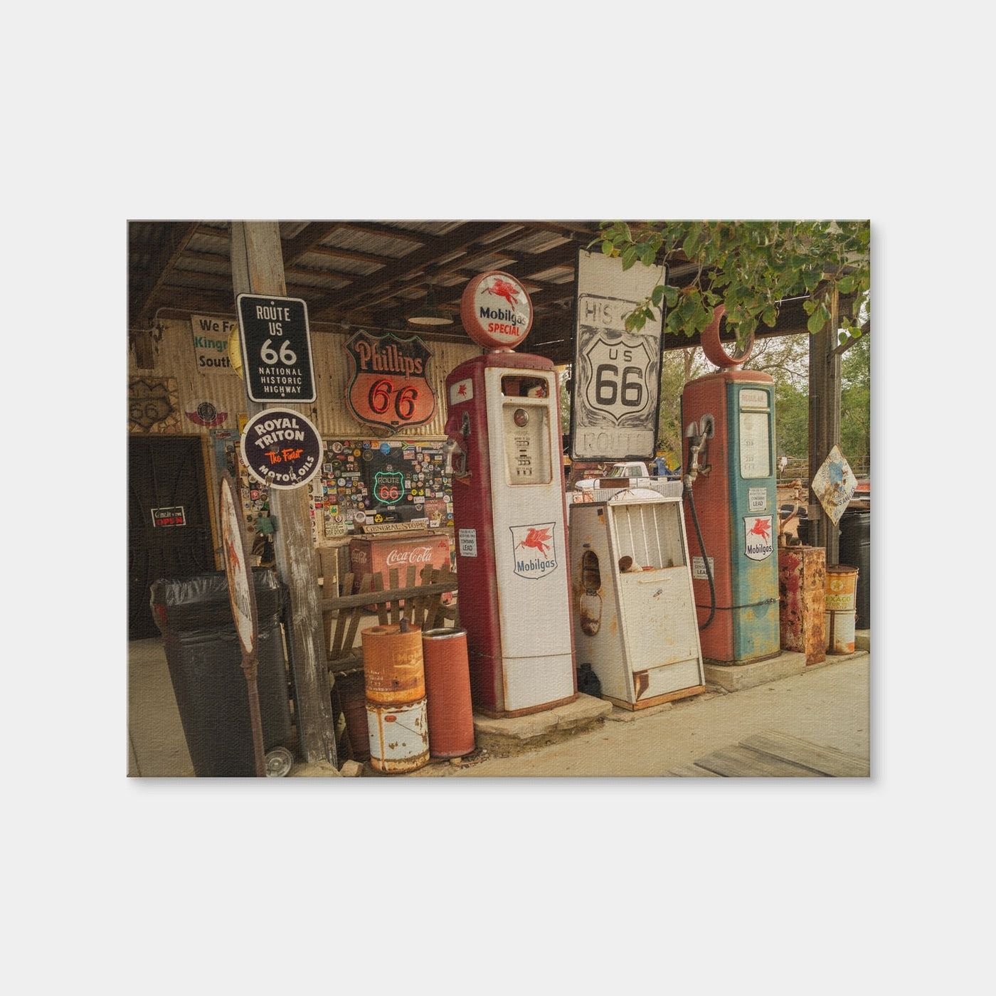 AUTO-MOCKUP WHITE | Route 66 in Arizona | 1 Piece | Gallery Wrap | group=4x3