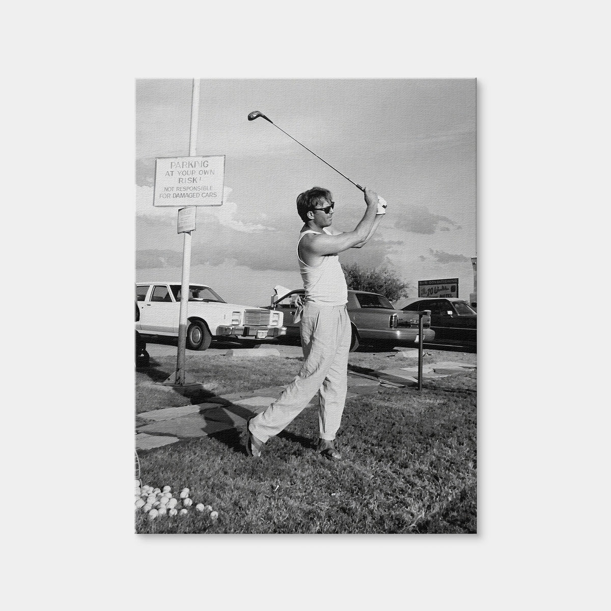 AUTO-MOCKUP WHITE | Roy McAvoy | 1 Piece | Gallery Wrap Canvas | group=3x4
