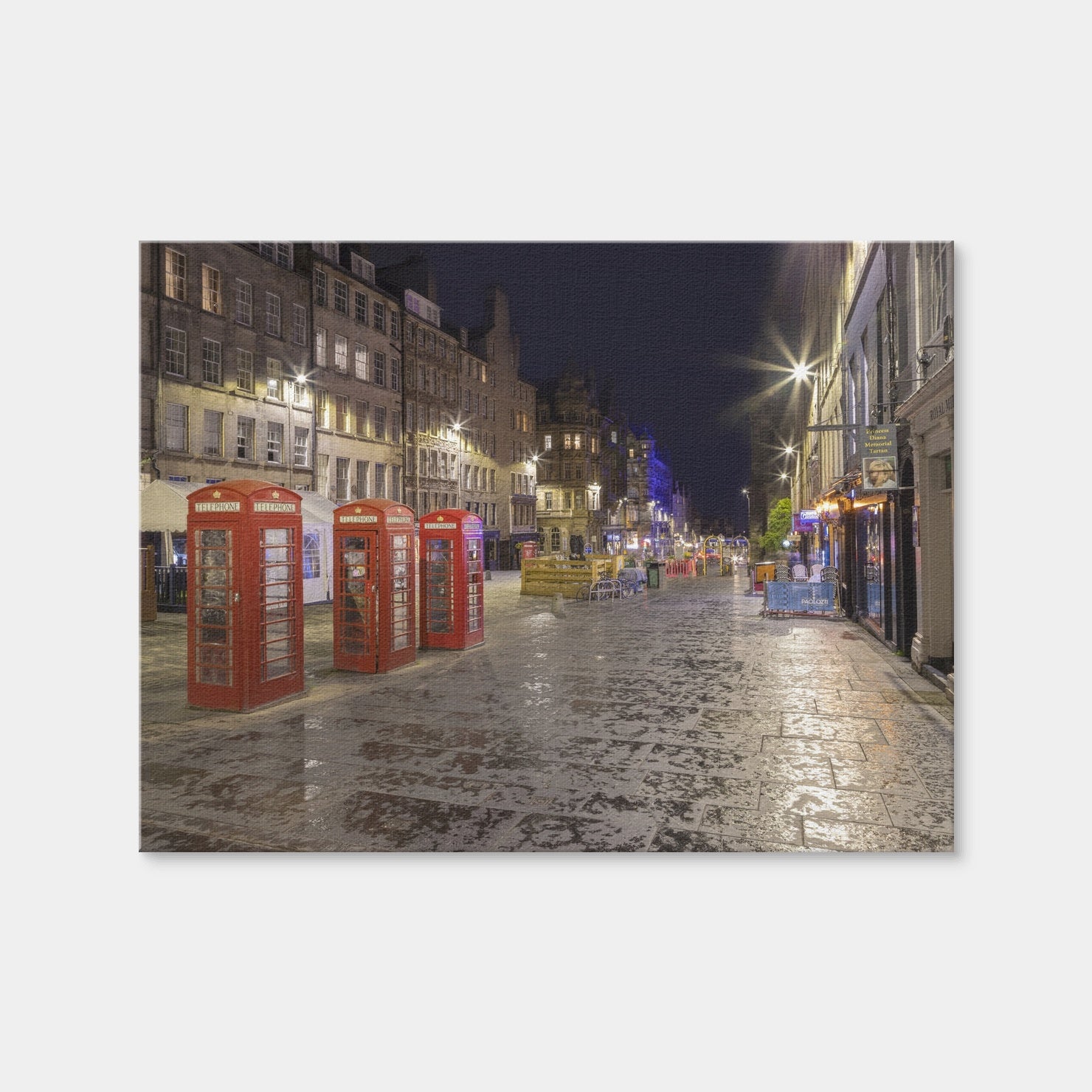 AUTO-MOCKUP WHITE | Royal Mile in Edinburgh | 1 Piece | Gallery Wrap | group=4x3