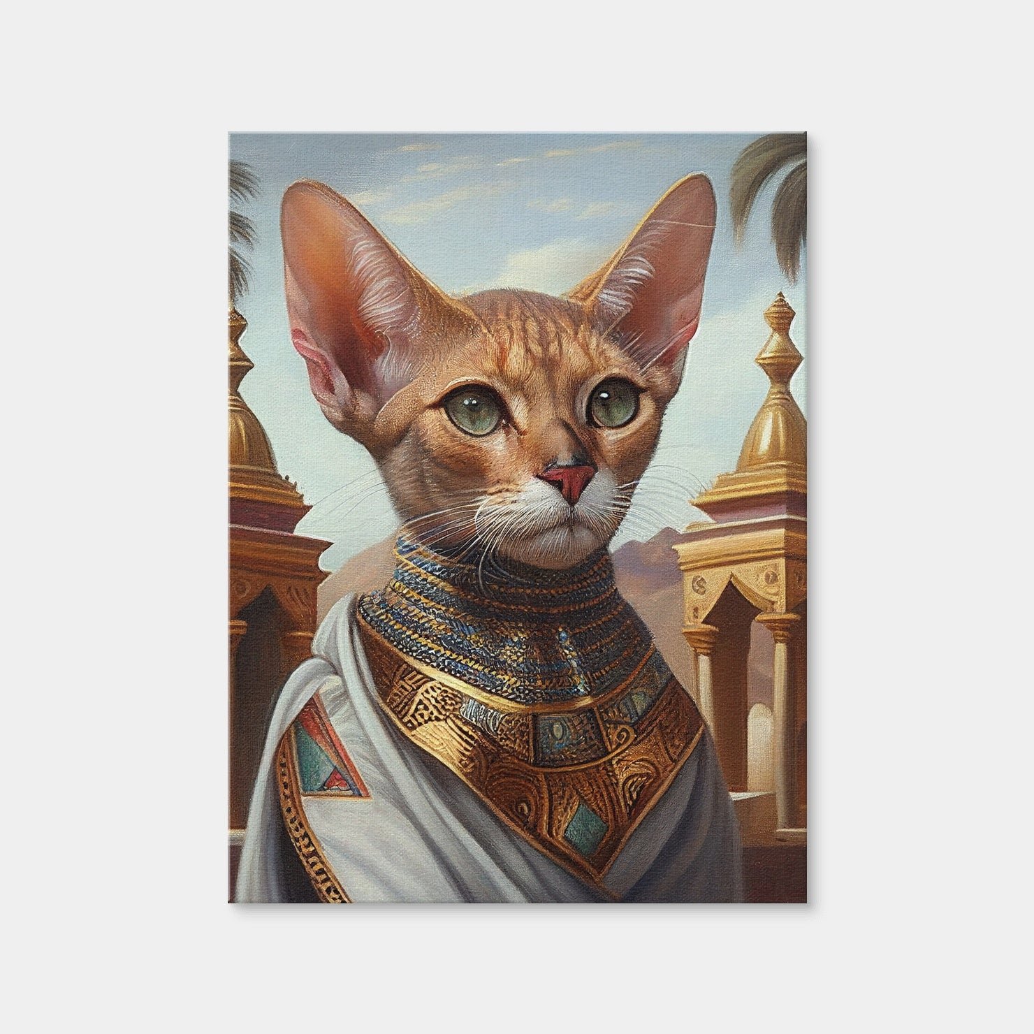 AUTO-MOCKUP WHITE | Royal Pets Abyssinian | 1 Piece | Gallery Wrap | group=3x4