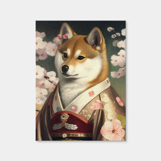 AUTO-MOCKUP WHITE | Royal Pets Shiba Inu | 1 Piece | Gallery Wrap | group=3x4