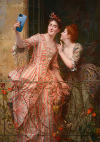 Royal Selfie Wall Art