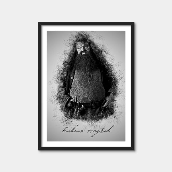 Rubeus Hagrid Wall Art — Framed Print Format preview