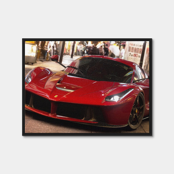 Ruby Wall Art — Framed Canvas Format preview
