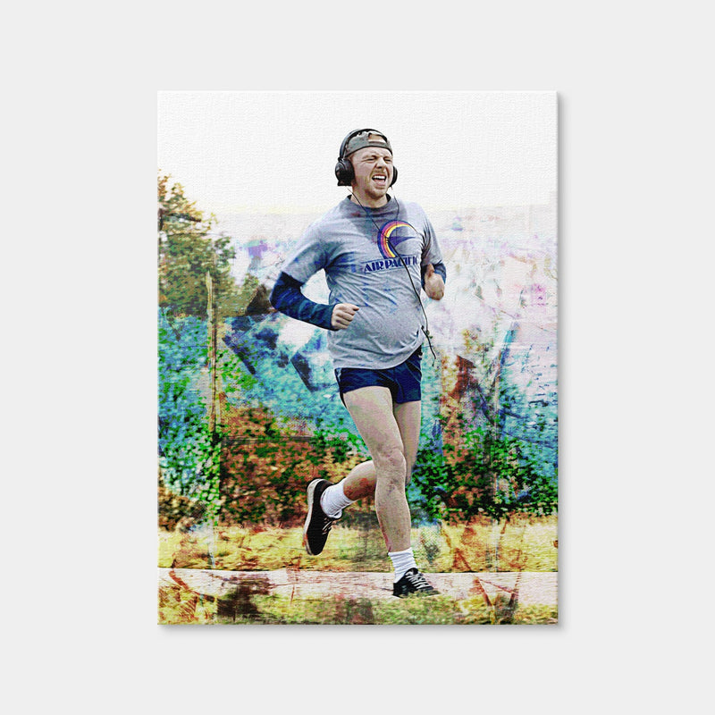 AUTO-MOCKUP WHITE | Run Fatboy Run | 1 Piece | Gallery Wrap | group=3x4