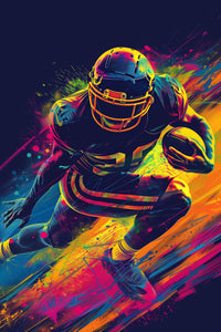Running Back Wall Art