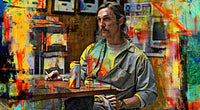 Rustin Cohle Wall Art
