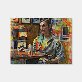 AUTO-MOCKUP WHITE | Rustin Cohle | 1 Piece | Gallery Wrap Canvas | group=4x3