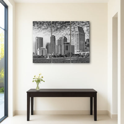 AUTO-MOCKUP ROOM | SAN DIEGO Monochrome Skyline