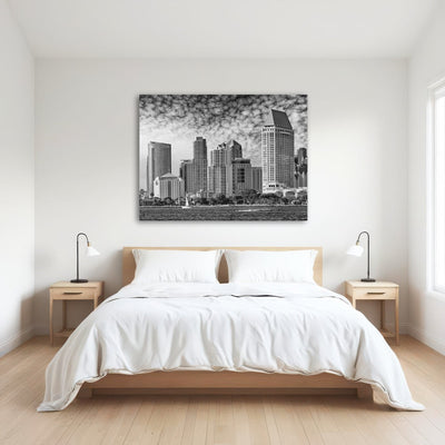AUTO-MOCKUP ROOM | SAN DIEGO Monochrome Skyline