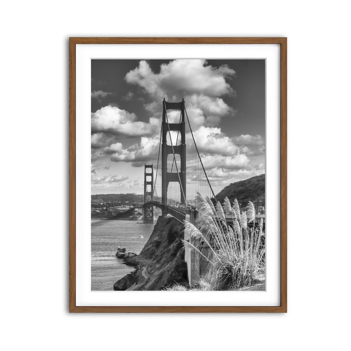 Framed Print 3x4 Walnut