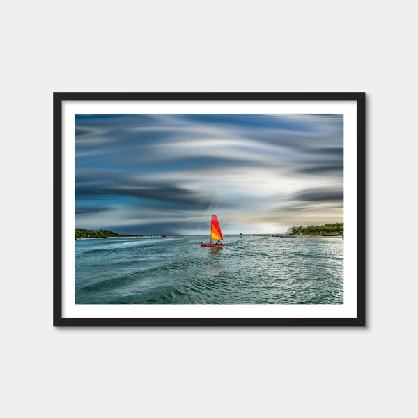 Sail Away Wall Art — Framed Print Format preview