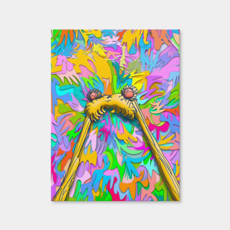 AUTO-MOCKUP WHITE | Sailor Moon Hair | 1 Piece | Gallery Wrap | group=3x4