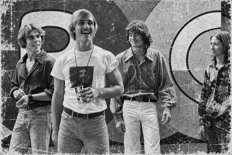 Same Age – Dazed and Confused Grayscale Wall Art
