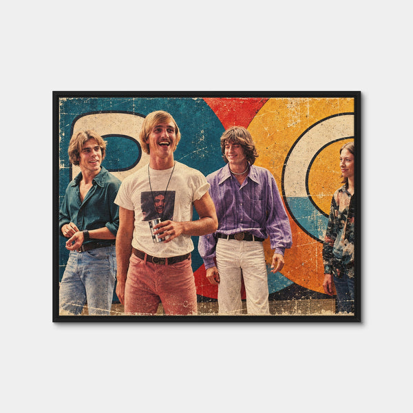 Same Age – Dazed and Confused Wall Art — Framed Canvas Format preview