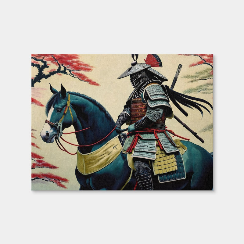 AUTO-MOCKUP WHITE | Samurai Art Horse | 1 Piece | Gallery Wrap | group=4x3