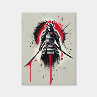 AUTO-MOCKUP WHITE | Samurai Warrior Katana | 1 Piece | Gallery Wrap | group=3x4