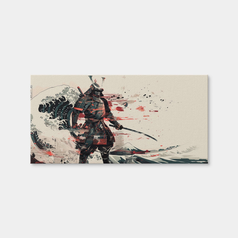 AUTO-MOCKUP WHITE | Samurai Warrior | 1 Piece | Gallery Wrap | group=2x1