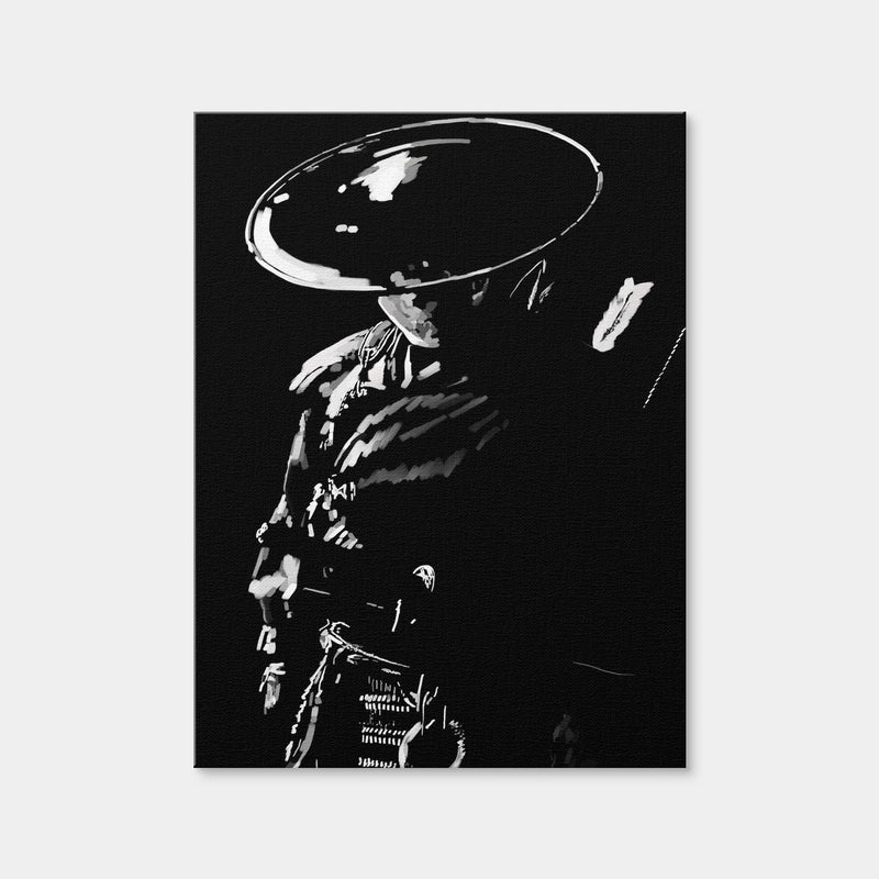 AUTO-MOCKUP WHITE | Samurai | 1 Piece | Gallery Wrap | group=3x4