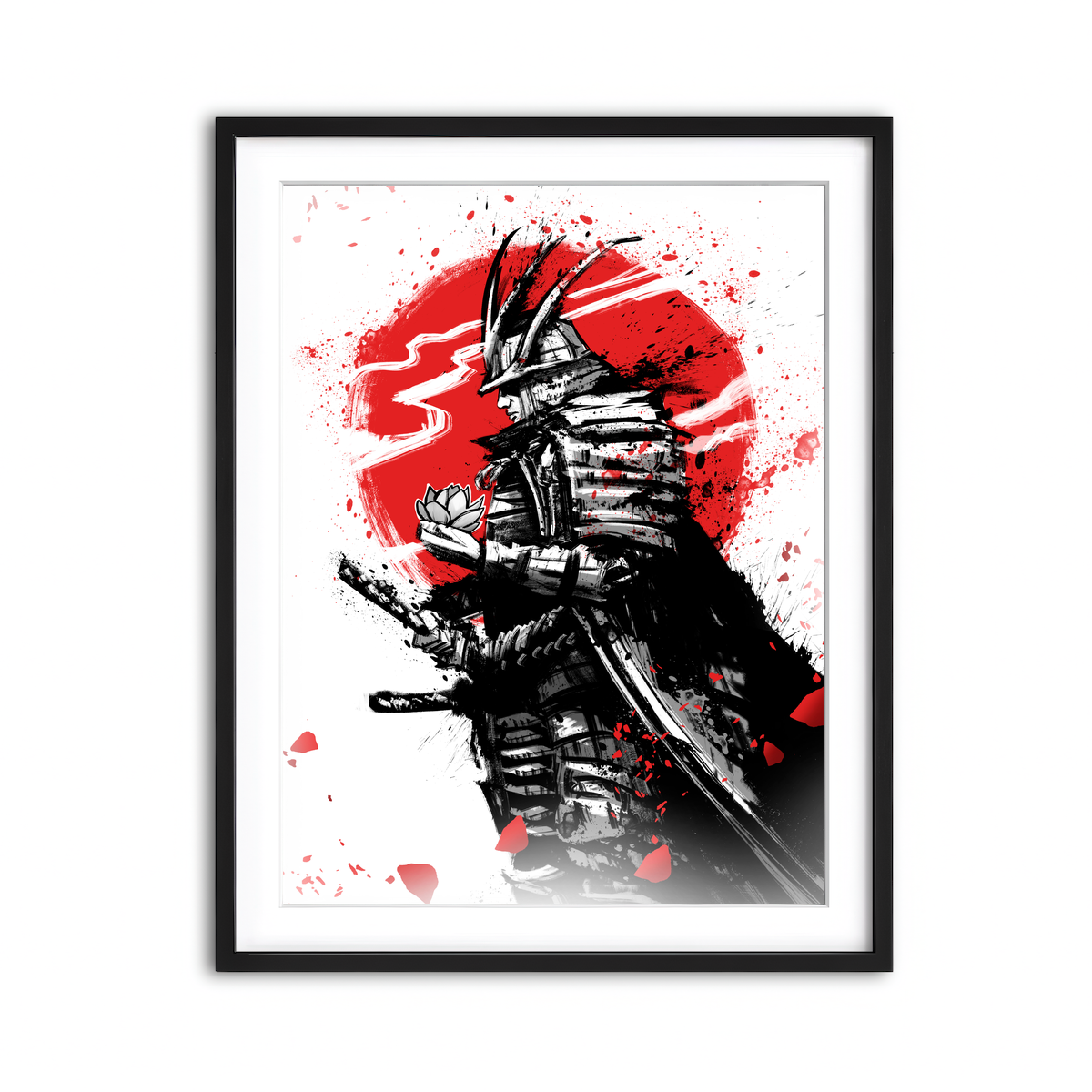 Framed Print 3x4 Black