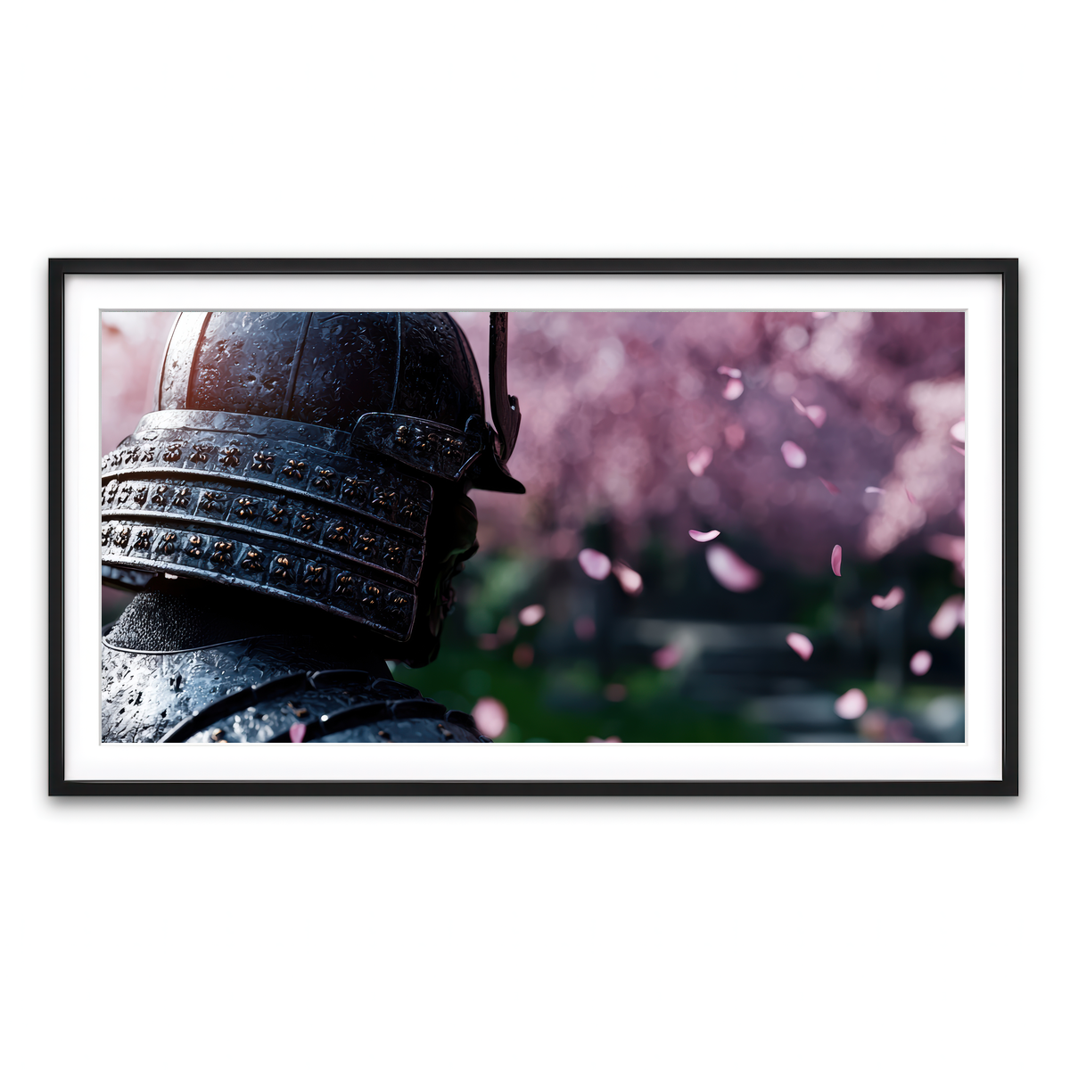 Framed Print 2x1 Black