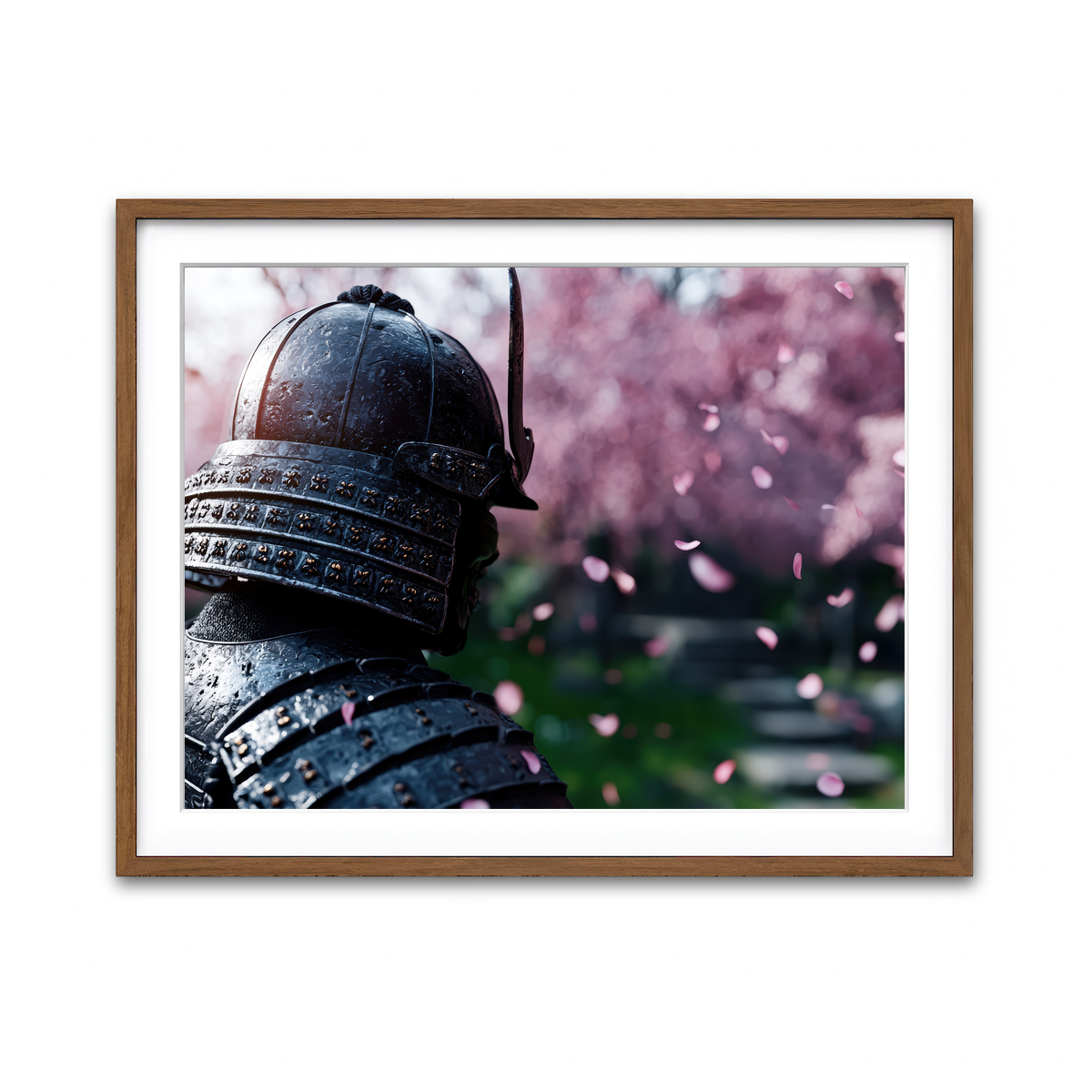 Framed Print 4x3 Walnut