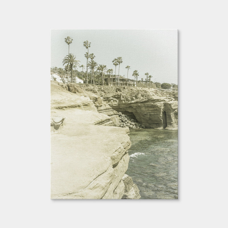 AUTO-MOCKUP WHITE | San Diego Sunset Cliffs | 1 Piece | Gallery Wrap | group=3x4