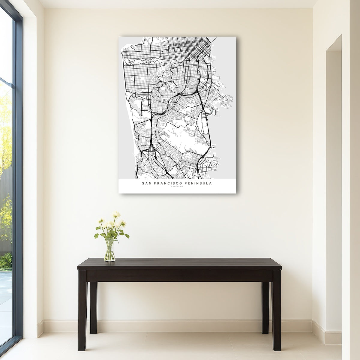 San Francisco Peninsula Wall Art