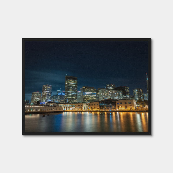 San Francisco Wall Art — Framed Canvas Format preview