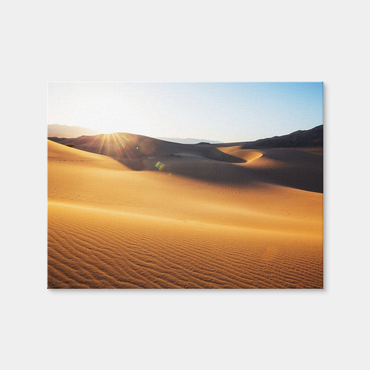 AUTO-MOCKUP WHITE | Sand Dunes in Death Valley | 1 Piece | Gallery Wrap | group=4x3