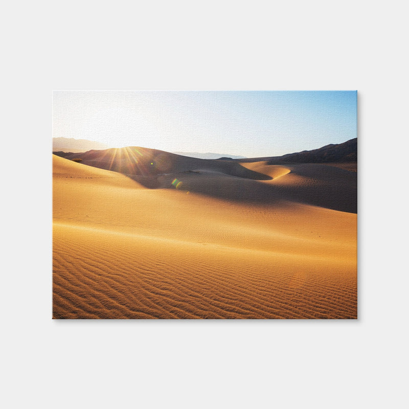 AUTO-MOCKUP WHITE | Sand Dunes in Death Valley | 1 Piece | Gallery Wrap | group=4x3
