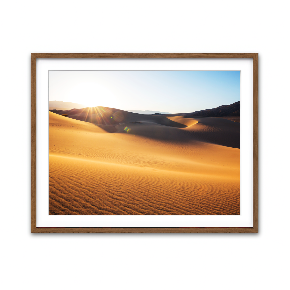 Framed Print 4x3 Walnut