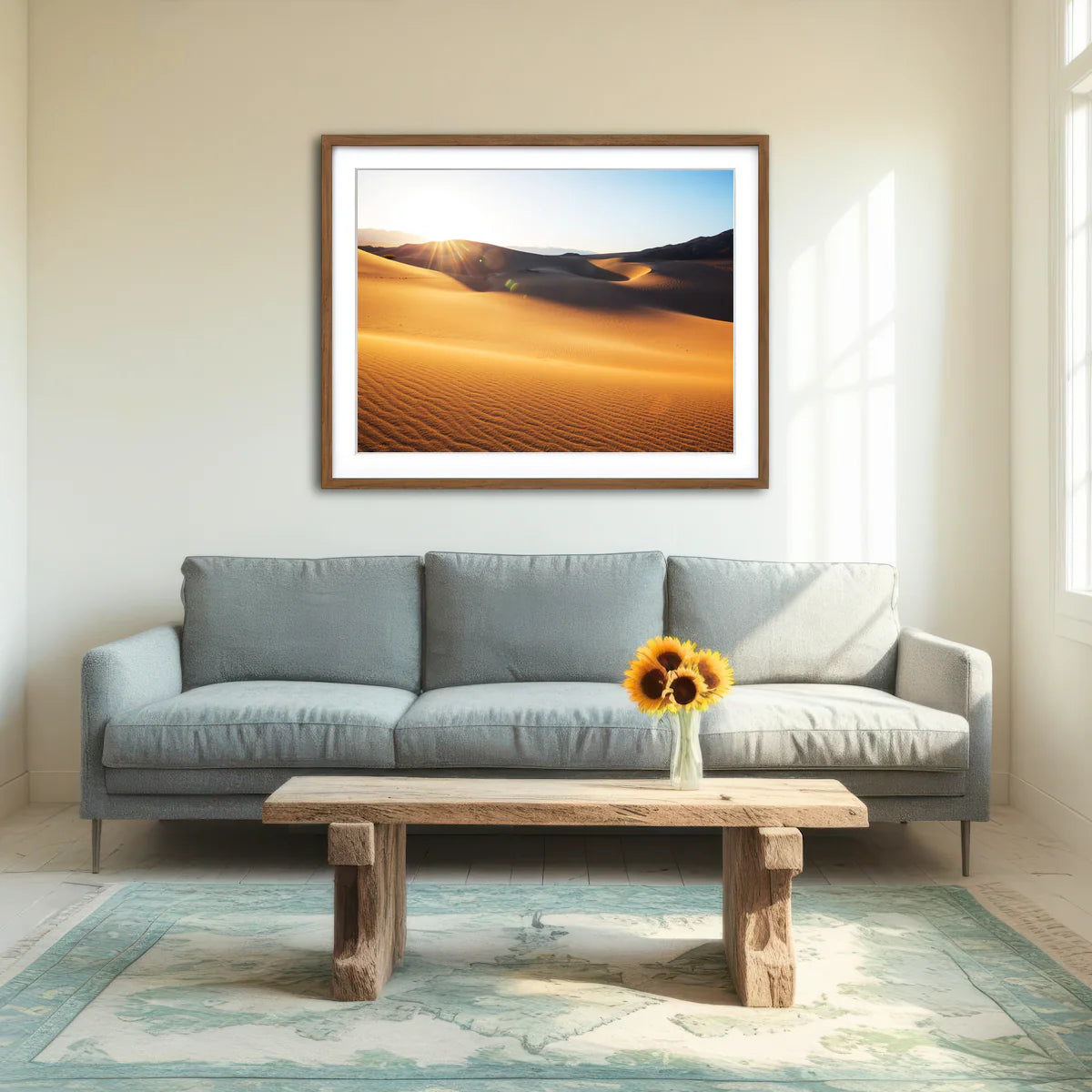 Sand Dunes in Death Valley Wall Art