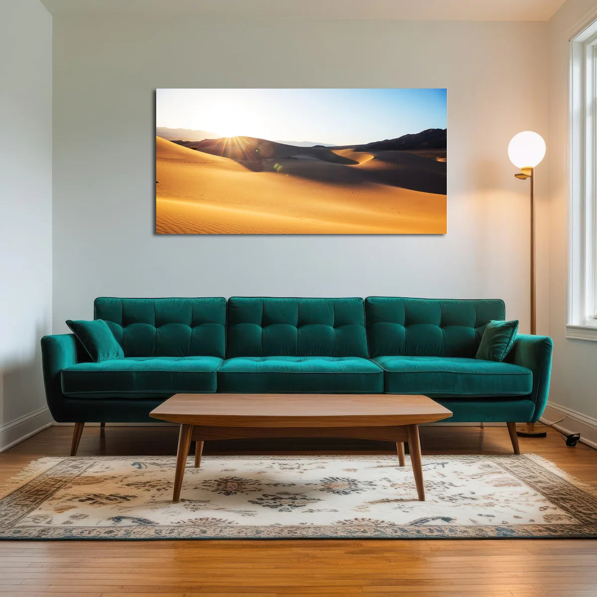 Sand Dunes in Death Valley Wall Art