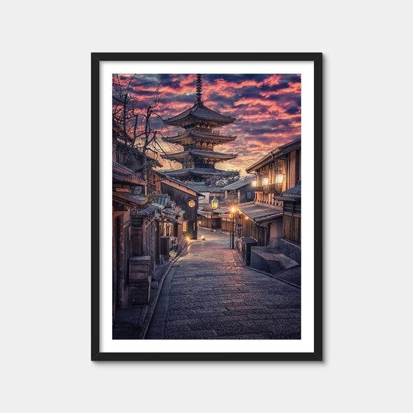 Sannen Zaka Street Wall Art — Framed Print Format preview