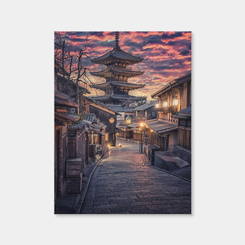 AUTO-MOCKUP WHITE | Sannen Zaka Street | 1 Piece | Gallery Wrap | group=3x4