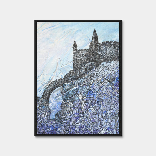Save The Princess Wall Art — Framed Canvas Format preview