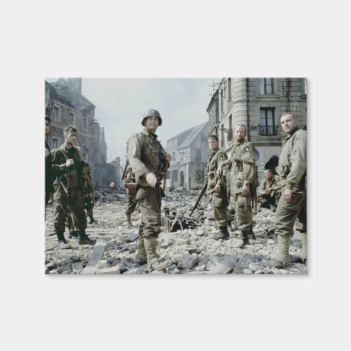 AUTO-MOCKUP WHITE | Saving Private Ryan | 1 Piece | Gallery Wrap Canvas | group=4x3