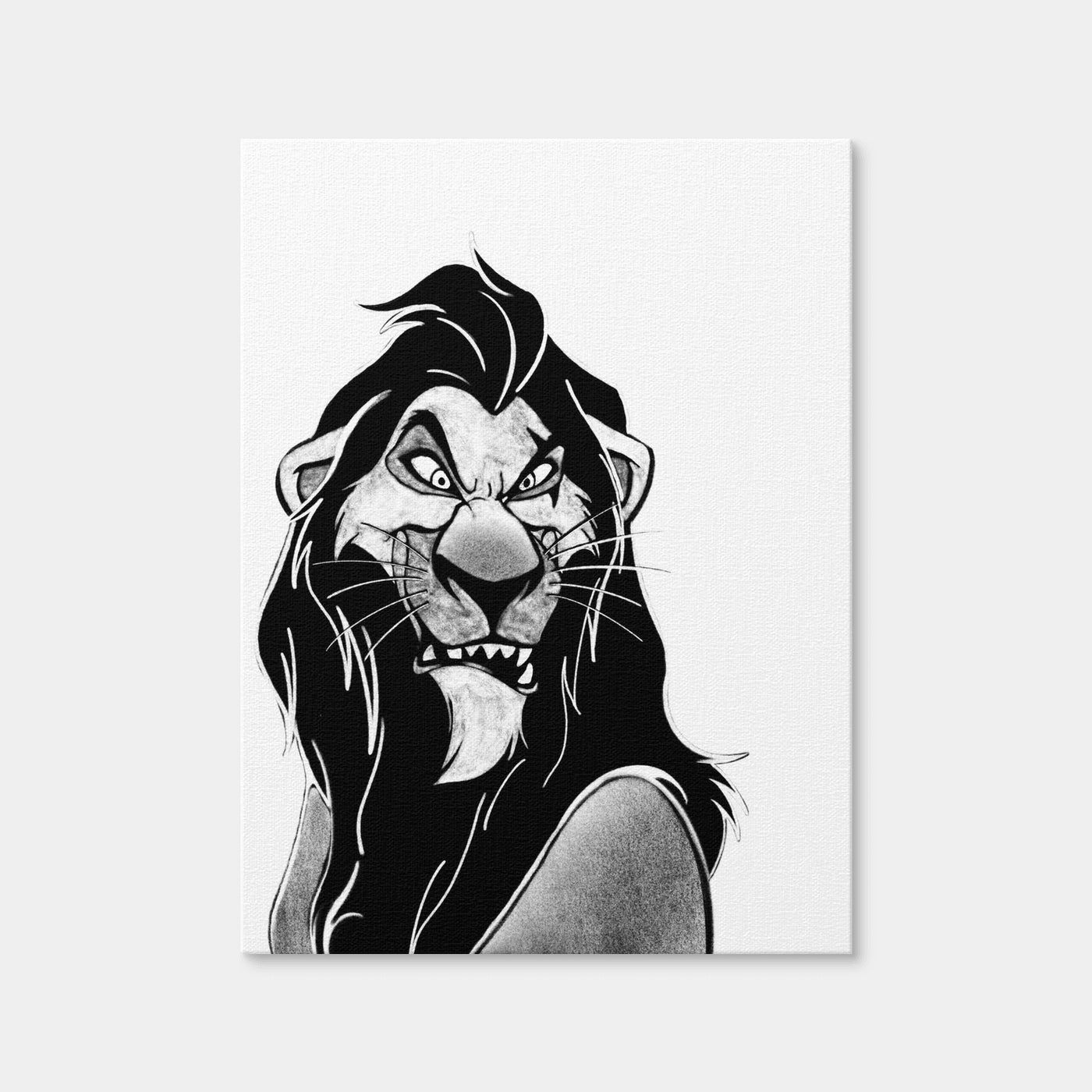 AUTO-MOCKUP WHITE | Scar | 1 Piece | Gallery Wrap | group=3x4