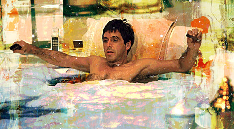 Scarface Bathtub Wall Art