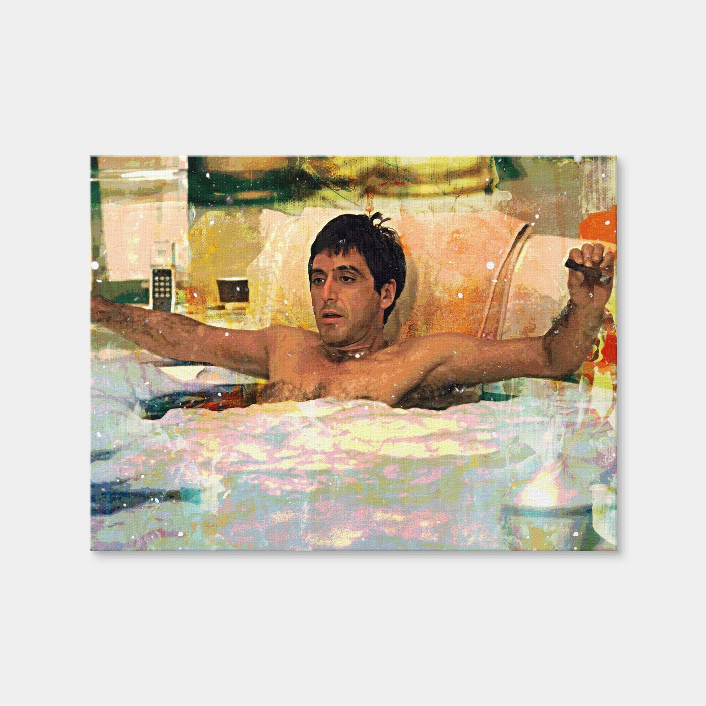 AUTO-MOCKUP WHITE | Scarface Bathtub | 1 Piece | Gallery Wrap | group=4x3