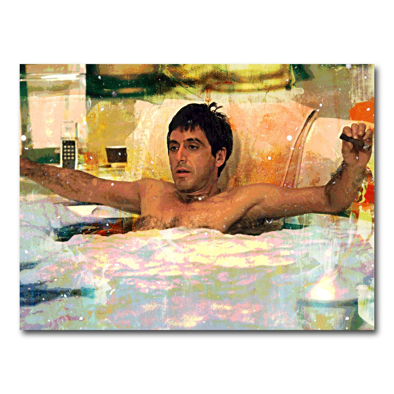 Scarface Bathtub Wall Art