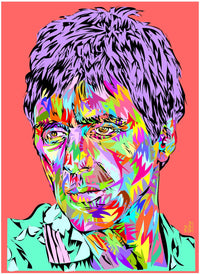 Scarface Color Wall Art
